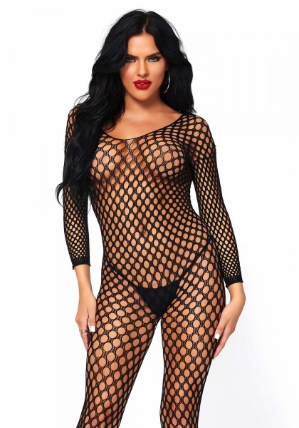 Leg Avenue Langarm Bodystocking mit Loch-Optik - vergleichen und günstig kaufen